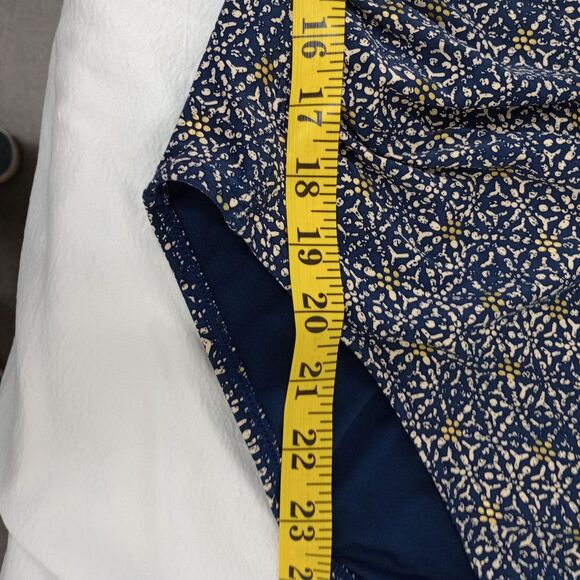 Bond-Eye Australia Swimsuit Size 12 D/DD Cups High cut Adjustable Sides BlueGold - Picture 6 of 7